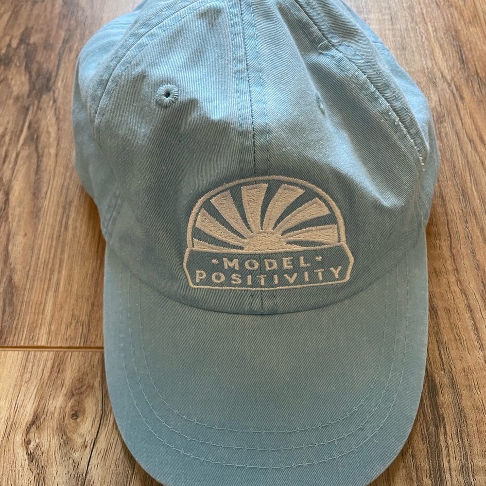 Blue Model Positivity Dad Hat